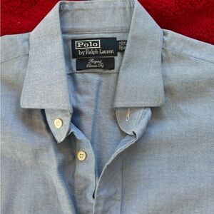 Polo by Ralph Lauren Light Blue Button-Up